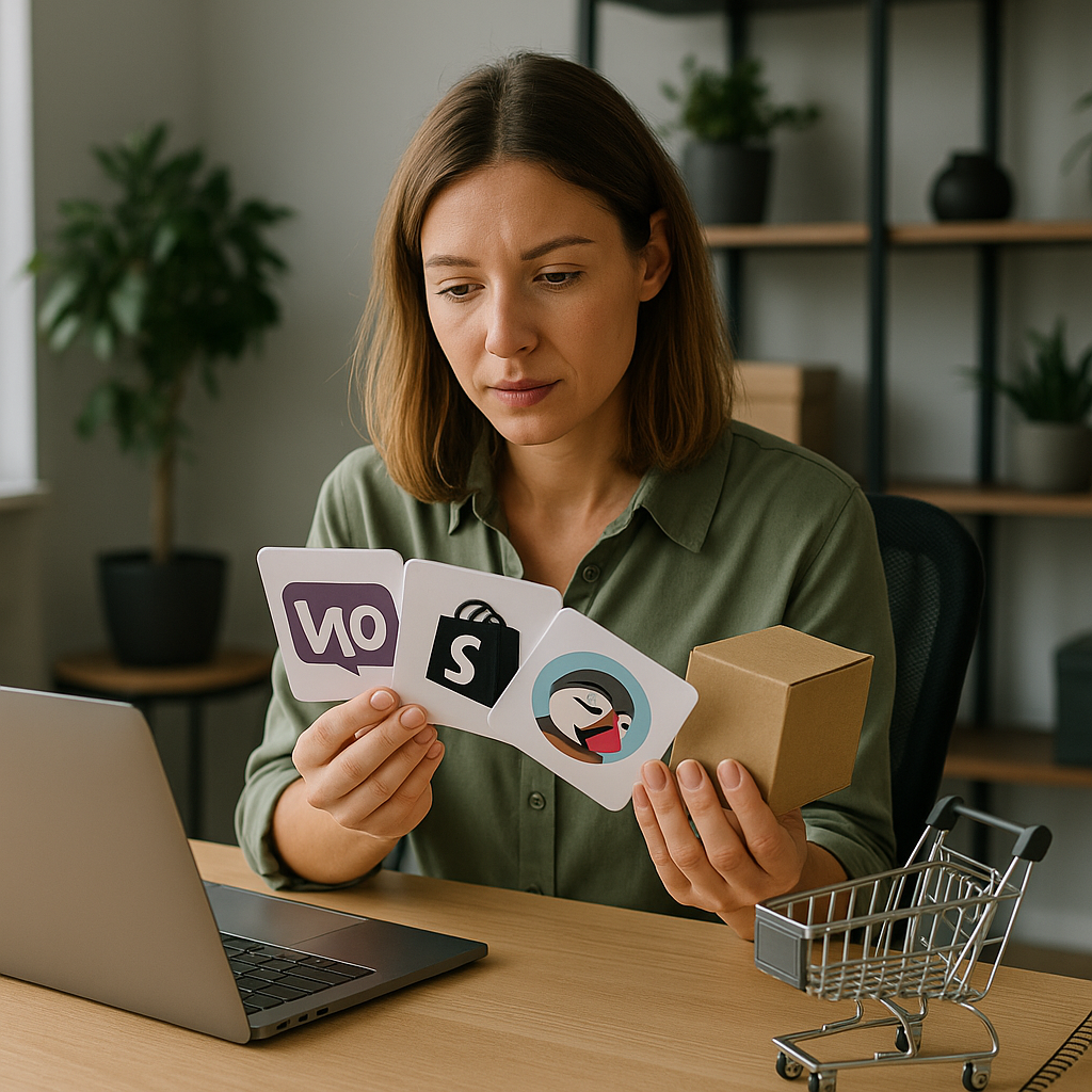 Jak wybrać najlepszą platformę e-commerce dla małej firmy: porównanie WooCommerce Shopify PrestaShop