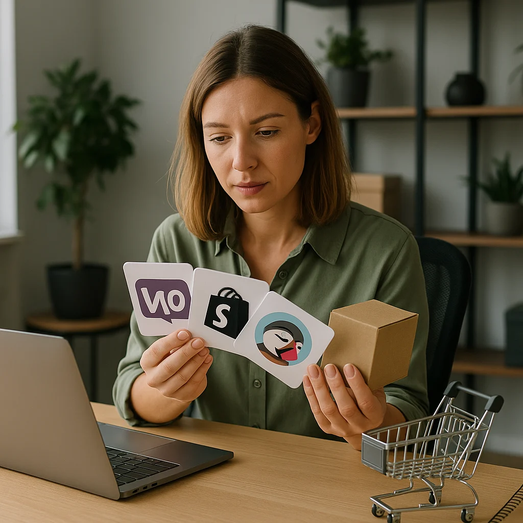 Jak wybrać najlepszą platformę e-commerce dla małej firmy: porównanie WooCommerce Shopify PrestaShop