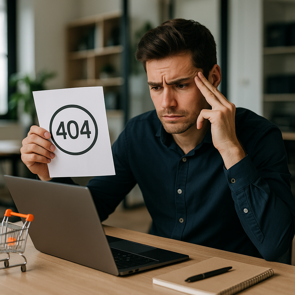 Dlaczego mój sklep internetowy ma błędy 404 i jak je trwale naprawić