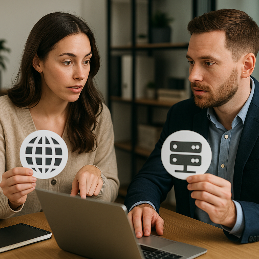 Jak wybrać domenę i hosting dla strony internetowej: poradnik dla początkujących