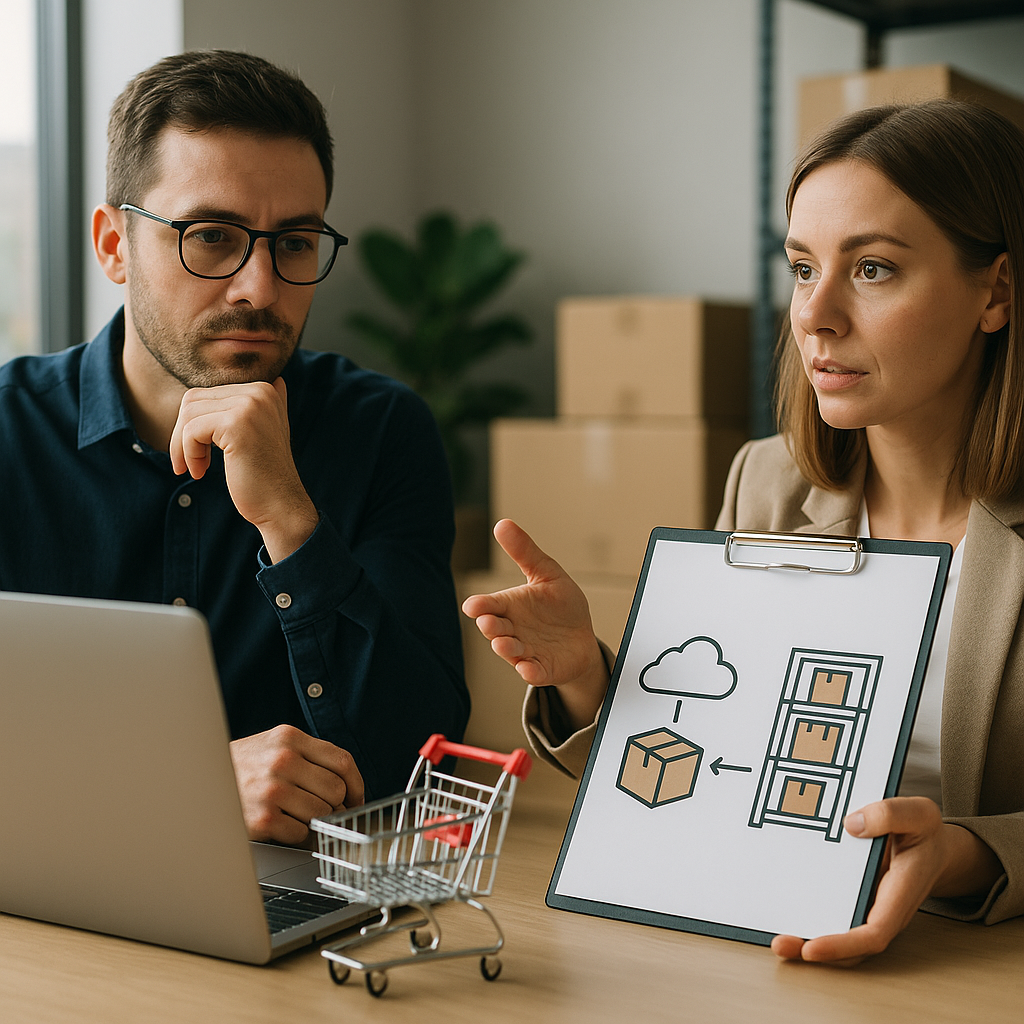 Dropshipping czy własny magazyn co bardziej opłaca się w sklepie internetowym?