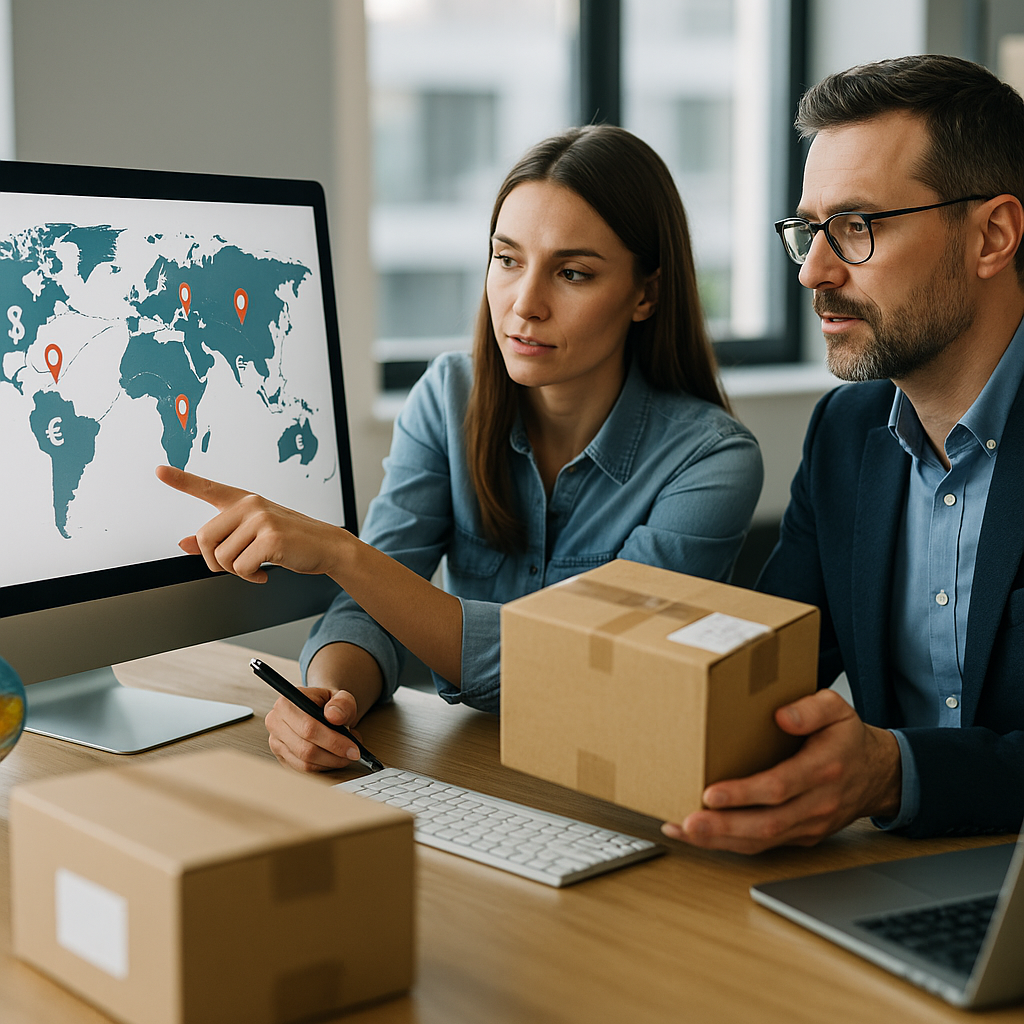 Jak prowadzić sprzedaż międzynarodową cross border ecommerce podatki dostawa i lokalizacja sklepu