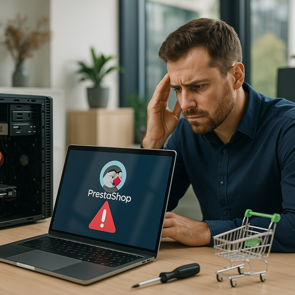 Naprawa sklepu PrestaShop najczęstsze problemy i skuteczne rozwiązania